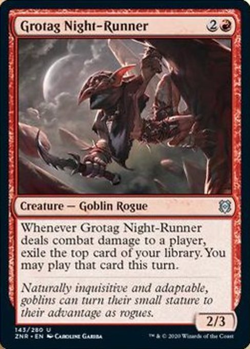 Grotag Night-Runner (Zendikar Rising) Near Mint