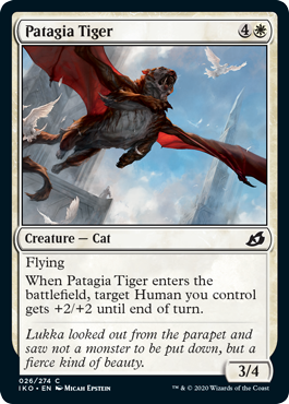 Patagia Tiger (Ikoria: Lair of Behemoths) Near Mint