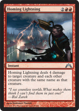 Homing Lightning (Gatecrash) Near Mint