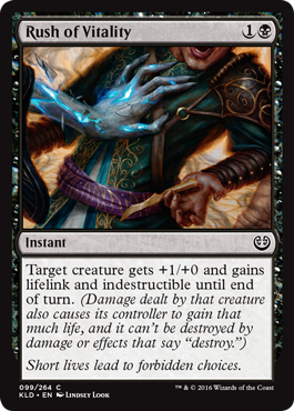 Rush of Vitality (Kaladesh) Medium Play