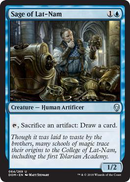Sage of Lat-Nam (Dominaria) Medium Play