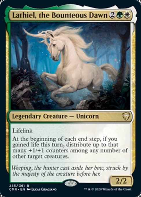 Lathiel, the Bounteous Dawn (Commander Legends) Near Mint