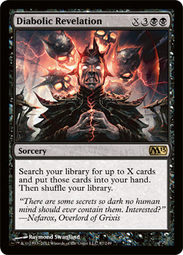 Diabolic Revelation (Magic 2013 Core Set) Light Play Foil