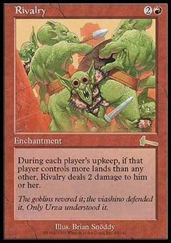 Rivalry (Urza's Legacy) Medium Play