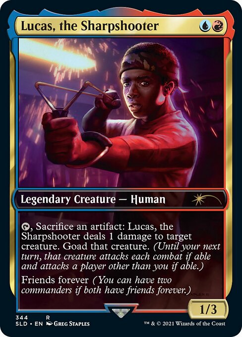 Lucas, the Sharpshooter (Secret Lair) Near Mint Foil