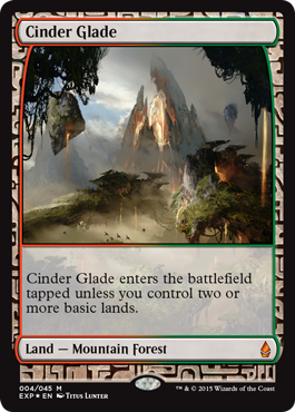 Cinder Glade (Zendikar Expeditions) Near Mint Foil