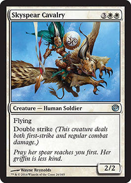Skyspear Cavalry (Journey into Nyx) Near Mint Foil