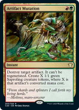 Artifact Mutation (Commander 2020 Ikoria) Light Play