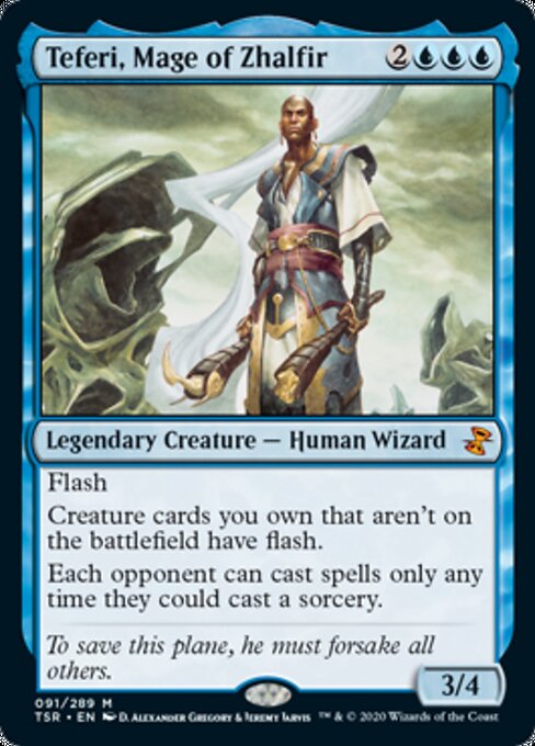 Teferi, Mage of Zhalfir (Time Spiral Remastered) Near Mint