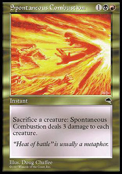 Spontaneous Combustion (Tempest) Near Mint