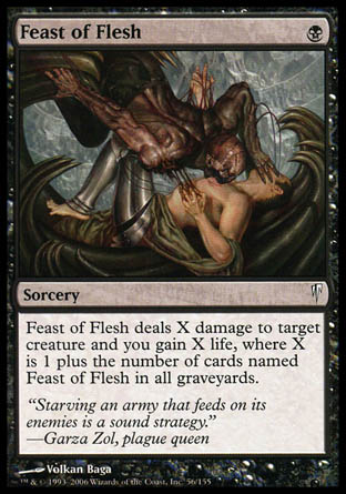 Feast of Flesh (Coldsnap) Near Mint Foil