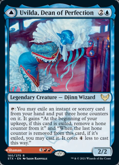Uvilda, Dean of Perfection / Nassari, Dean of Expression (Strixhaven) Near Mint