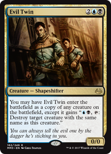 Evil Twin (Modern Masters 2017) Medium Play
