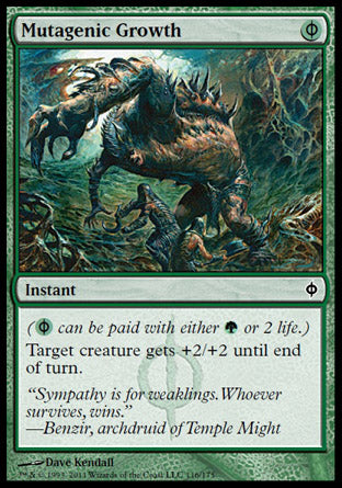 Mutagenic Growth (New Phyrexia) Near Mint