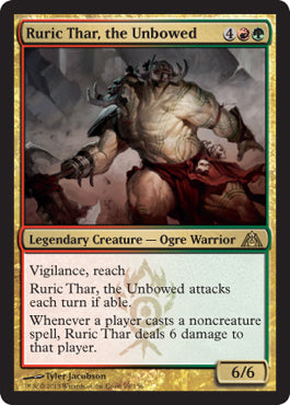 Ruric Thar, the Unbowed (Dragon's Maze) Near Mint Foil