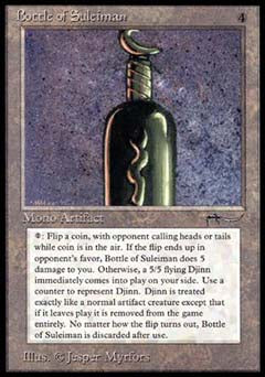 Bottle of Suleiman (Arabian Nights) Medium Play