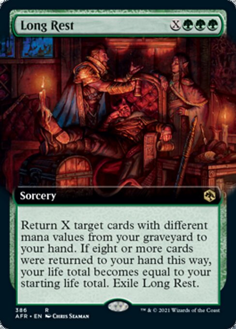 Long Rest (Extended Art) (Adventures in the Forgotten Realms) Near Mint