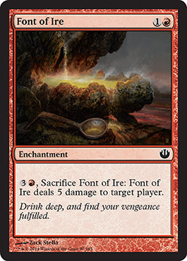 Font of Ire (Journey into Nyx) Near Mint Foil