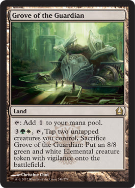 Grove of the Guardian (Return to Ravnica) Medium Play Foil