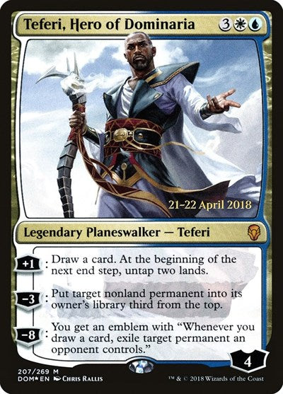 Teferi, Hero of Dominaria (Promos: Prerelease Cards) Near Mint Foil