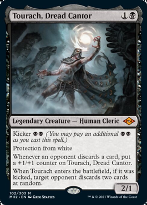 Tourach, Dread Cantor (Modern Horizons 2) Light Play