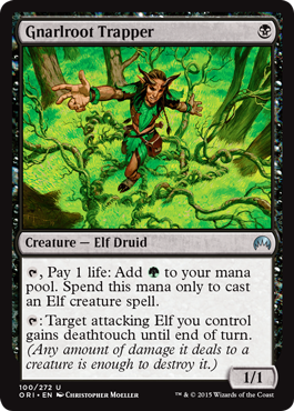 Gnarlroot Trapper (Magic Origins) Light Play