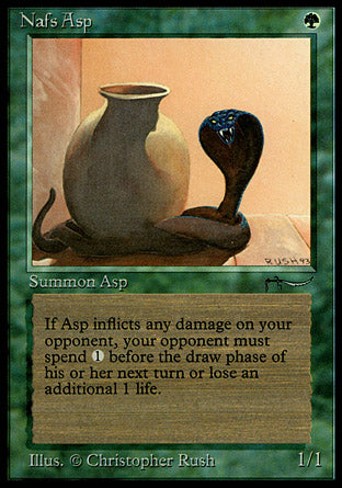Nafs Asp (light circle) (Arabian Nights) Damaged / Poor