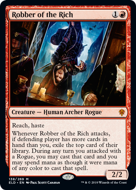 Robber of the Rich (Throne of Eldraine) Near Mint