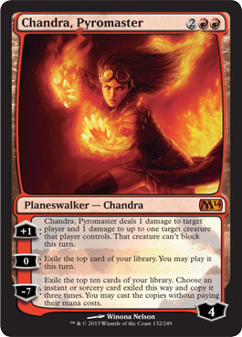 Chandra, Pyromaster (Magic 2014 Core Set) Near Mint