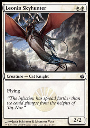 Leonin Skyhunter (Mirrodin Besieged) Near Mint