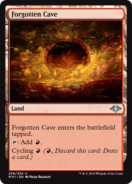 Forgotten Cave (Modern Horizons) Near Mint Foil