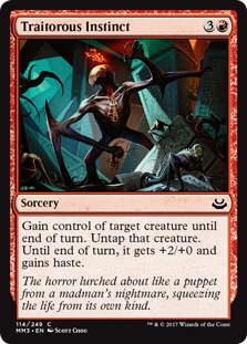 Traitorous Instinct (Modern Masters 2017) Medium Play