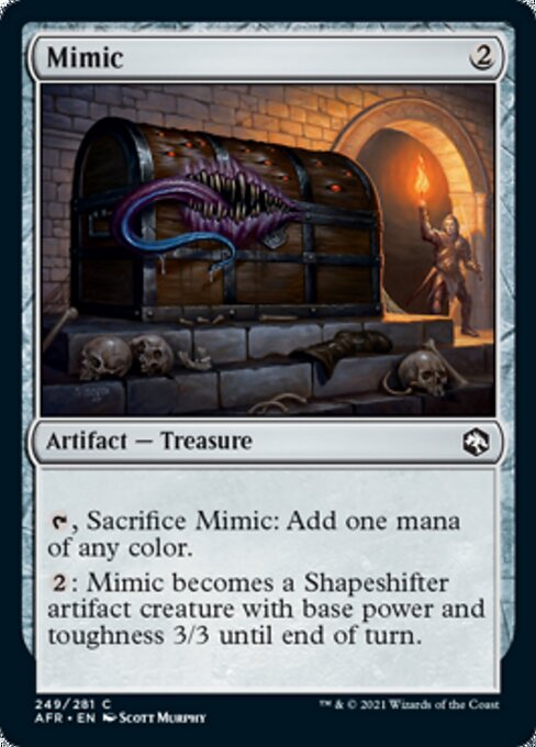 Mimic (Adventures in the Forgotten Realms) Near Mint Foil