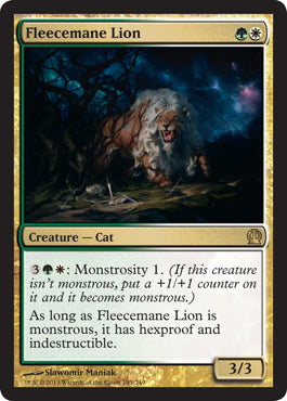 Fleecemane Lion (Theros) Near Mint Foil