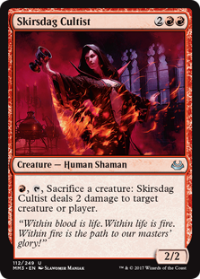 Skirsdag Cultist (Modern Masters 2017) Light Play Foil