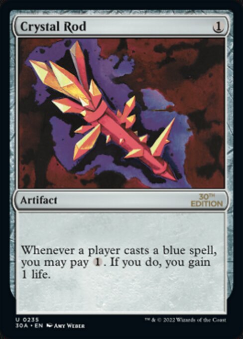 Crystal Rod (30th Anniversary Edition) Near Mint