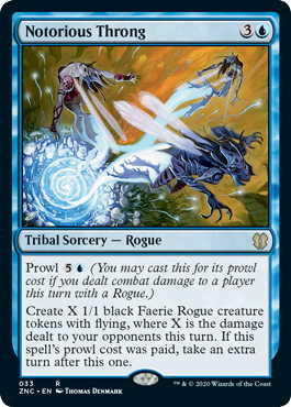 Notorious Throng (Commander 2020 Zendikar Rising) Near Mint