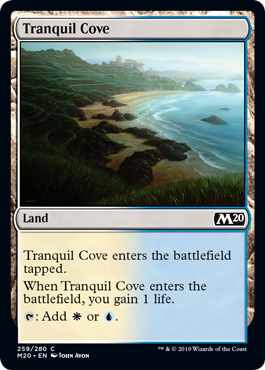 Tranquil Cove (Magic 2020 Core Set) Near Mint