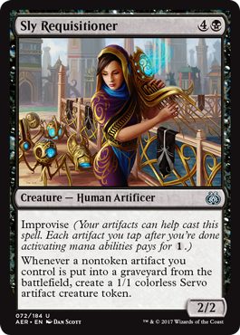 Sly Requisitioner (Aether Revolt) Medium Play