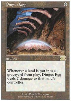 Dingus Egg (Classic 6th Edition) Light Play