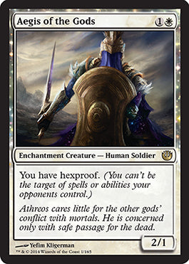 Aegis of the Gods (Journey into Nyx) Near Mint Foil