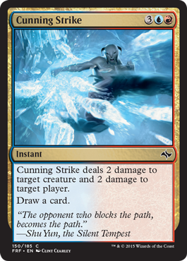 Cunning Strike (Fate Reforged) Light Play