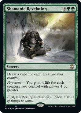 Shamanic Revelation (Commander: Streets of New Capenna) Near Mint
