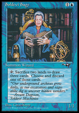 Soldevi Sage (2) (Alliances) Medium Play