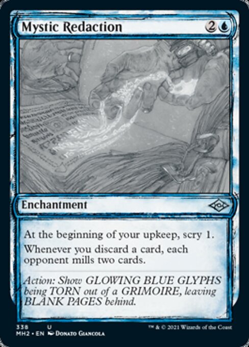 Mystic Redaction (Showcase) (Modern Horizons 2) Near Mint