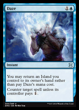 Daze (Eternal Masters) Medium Play Foil