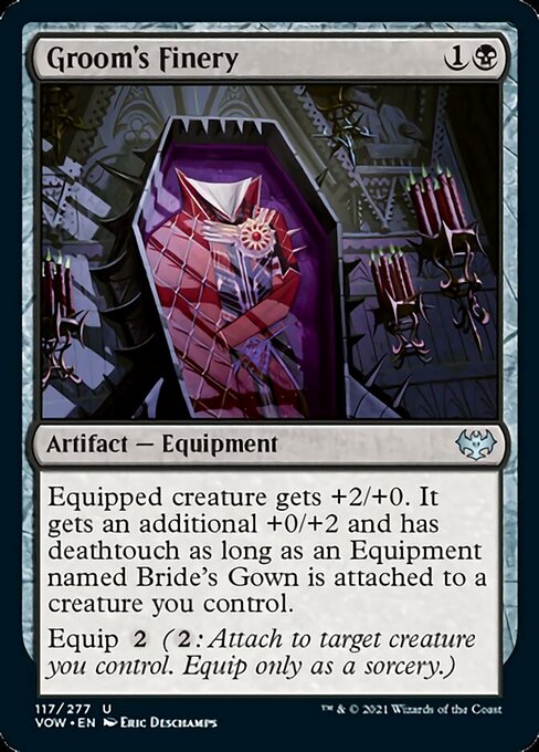 Groom's Finery (Innistrad: Crimson Vow) Near Mint