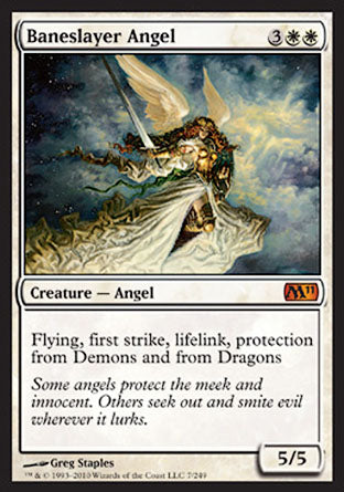 Baneslayer Angel (Magic 2011 Core Set) Near Mint