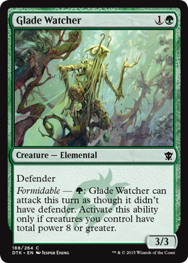 Glade Watcher (Dragons of Tarkir) Medium Play