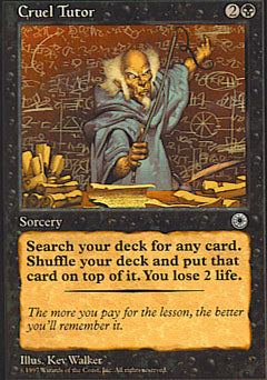 Cruel Tutor (Portal) Near Mint